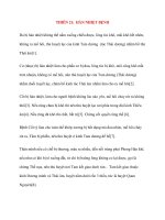 Y học cổ truyền kinh điển - sách Linh Khu: THIÊN 21: HÀN NHIỆT BỆNH doc