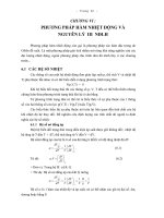 Vật lý phân tử và nhiệt học - Chương 6 potx