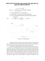 Giáo trình hình thành ứng dụng hệ số góc bức xạ giữa trái đất và mặt trời p1 pdf
