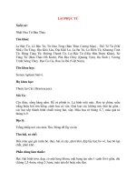 Lý Thuyết Dược Học: LAI PHỤC TỬ pptx