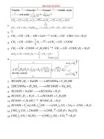 BÀI TẬP VỀ ESTE pdf