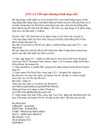 [C/C++] Viết một chương trình chạy nền pot