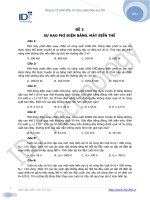 Đề 3: Sự hao phí điện năng và máy biến thế pdf