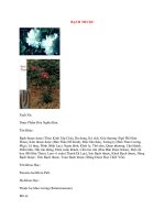 Lý Thuyết Dược Học: BẠCH THƯỢC pot