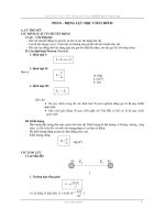 tài liệu vật lí 10 phần động lực học chất điểm