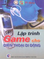 Lập trình game cho điện thoại di động part 1 ppsx