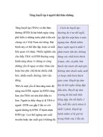 Tăng huyết áp ở người đái tháo đường pdf