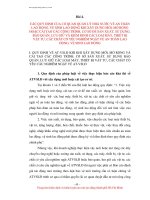 TÀI LIỆU HUẤN LUYỆN AN TOÀN, VỆ SINH LAO ĐỘNG CHO NGƯỜI SỬ DỤNG LAO ĐỘNG - BÀI 4 pptx