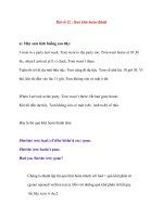 Bài số 22 : Quá khứ hoàn thành ppsx