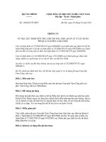 BỘ TÀI CHÍNH -------Số: 136/2011/TT-BTCCỘNG HÒA XÃ HỘI CHỦ NGHĨA VIỆT NAM Độc pdf