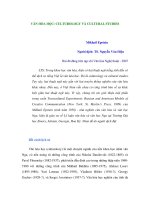 VĂN HÓA HỌC NGHỆ THUẬT NHƯ MỘT CHUYÊN NGÀNH CỦA VĂN HÓA HỌC pot