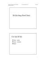 Ưu điểm của dữ liệu bảng pptx