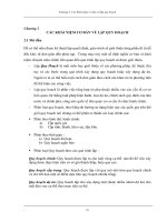 Công tác quy hoạch và ra quyết định - Chương 2 ppsx