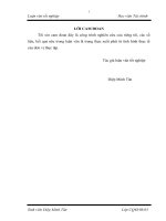 Luận văn giải pháp tăng cường thu hút FDI vào ngành công nghiệp Vĩnh Phúc