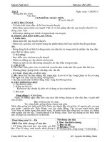 GIÁO ÁN NGỮ VĂN 6 CHUẨN THEO CHƯƠNG TRÌNH MỚI