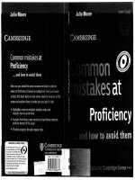 common mistakes at cpe