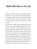 Bệnh nhồi máu cơ tim cấp pot