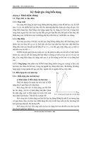 Giáo trình công nghệ kim loại 2 - Chương 1 pdf