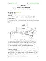 bài tập lớn truyền động điện tự động