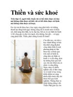 Thiền và sức khoẻ pot