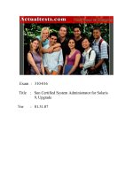 exam 310 016 sun certified system administrator for solaris 9 upgrade phần 1 ppt