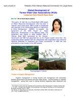 Global Development of Farmer Water User Associations (WUA): Lessons from South-East Asia docx