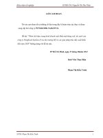 Phân tích thực trạng kinh doanh xuất khẩu mặt hàng vali, túi xách của công ty pungkook saigon II vào thị trường mỹ và các giải pháp thúc đẩy xuất khẩu đến năm 2020