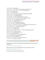 Câu giao tiếp tiếng hàn thông dụng docx