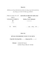 Mẫu Báo cáo kết quả thẩm định dự án đầu tư xây dựng công trình pptx