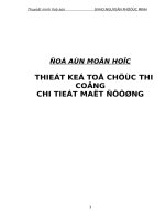 ĐỒ ÁN MÔN HỌC TỔ CHỨC THI CÔNG CHI TIẾT MẶT ĐƯỜNG