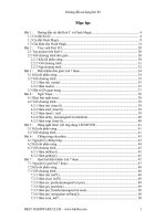 Hướng dẫn sử dụng Kit 89 - Bài 1 doc