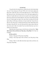 Hoàn thiện công tác đào tạo nhân lực tại Tổng công ty Sông Hồng