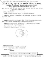 bộ đề thi học kì toán lớp 9