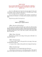 PHÁP LỆNH CỦA ỦY BAN THƯỜNG VỤ QUỐC HỘI VỀ DỰ TRỮ QUỐC GIA pot