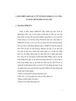 Các mặt hoạt động sản xuất kinh doanh của công ty dược phẩm B Braun tại Việt Nam