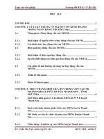 Một số giải pháp nhằm nâng cao hiệu quả huy động vốn tại chi nhánh ngân hàng nông nghiệp và phát triển nông thôn huyện thanh sơn – tỉnh phú thọ