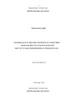 GIẢI PHÁP QUẢN lý KHAI THÁC NHẰM bảo vệ và PHÁT TRIỂN  NGUỒN lợi THỦY sản VÙNG đất NGẬP nước  KHU vực cửa đại, THÀNH PHỐ hội AN, TỈNH QUẢNG NAM