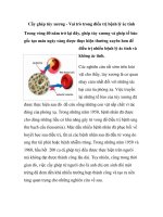 Cấy ghép tủy xương - Vai trò trong điều trị bệnh lý ác tính pdf