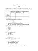 ĐỀ LUYỆN THI ĐH-CĐ MÔN HÓA HỌC ĐỀ 03 docx