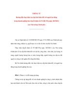 THÔNG TƯ Hướng dẫn thực hiện trợ cấp khó khăn đối với người lao động trong doanh nghiệp ppsx