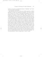 The MIT Press Modernity and Technolog phần 7 pptx