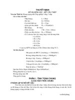 thuyết minh đồ án kết nhà thép 1 tầng 1 nhịp