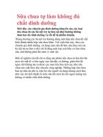 Sữa chua tự làm không đủ chất dinh dưỡng pot