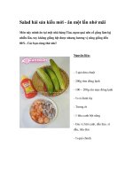 Salad hải sản kiểu mới - ăn một lần nhớ mãi pptx