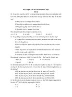 ĐỀ LUYỆN THI ĐH-CĐ MÔN HÓA HỌC ĐỀ 02 pdf