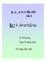 Giáo án tập đọc lớp 2 doc