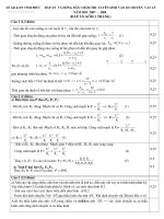 DAP AN DE THI CHUYEN VAO 10 CHUYEN (06 -07) pot