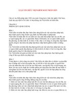 LUẬT TỔ CHỨC VIỆN KIỂM SOÁT NHÂN DÂN ppt