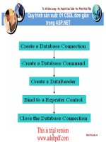 xử lý dữ liệu ADO_NET pptx