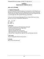 PHƯƠNG PHÁP PHÂN TÍCH CÁC CHỈ TIÊU MÔI TRƯỜNG - CHƯƠNG 2 doc